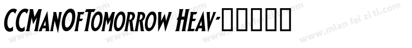 CCManOfTomorrow Heav字体转换